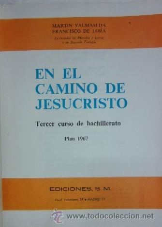 Libros de segunda mano: EN EL CAMINO DE JESUCRISTO - LIBRO ESCOLAR - Foto 2
