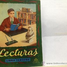 Libros de segunda mano: LECTURAS -LIBRO TERCERO-. Lote 36382394