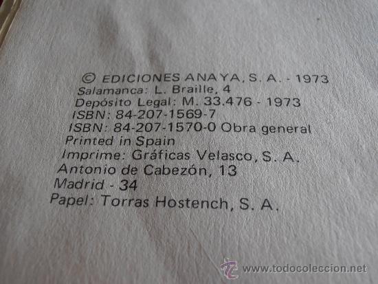 Libros de segunda mano: GRADUADO ESCOLAR II, LIBRO DE CONSULTA, ANAYA - Foto 5