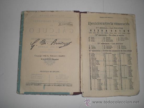 Libros de segunda mano: Ejercicios de c&aacute;lculo. Ediciones Bru&ntilde;o. 1952. - Foto 2