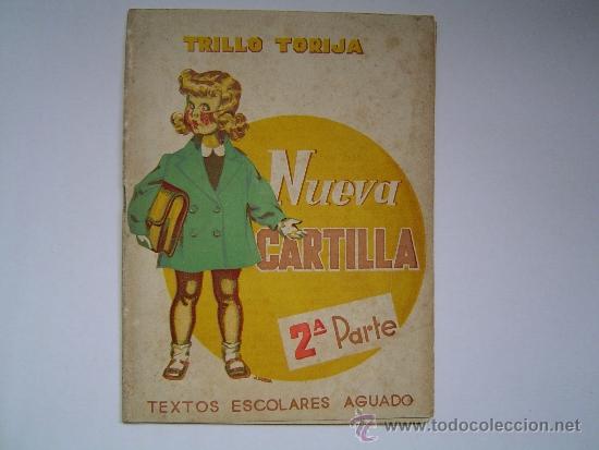 Second hand books: Antiguo cuaderno de escuela -Trillo Torija . Nueva Cartilla.