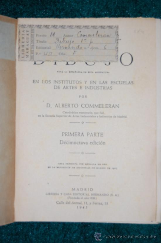 Libros de segunda mano: Tratado Elemental de DIBUJO - Foto 3