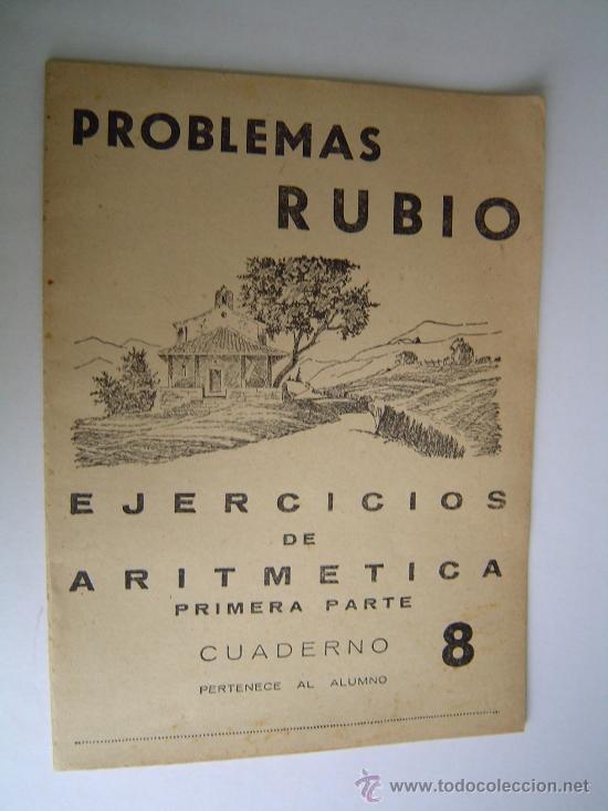 Libros de segunda mano: Cuaderno de escuela Rubio - Foto 1