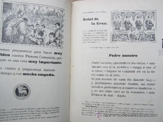 Libros de segunda mano: mi primera comunion - libro escolar de catequesis 1952 , numerado - francisco armentia - Foto 5