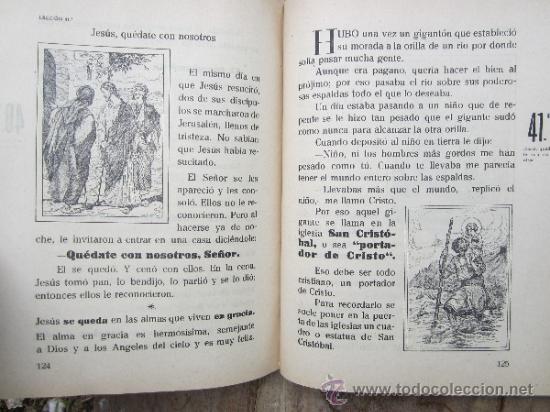 Libros de segunda mano: mi primera comunion - libro escolar de catequesis 1952 , numerado - francisco armentia - Foto 10