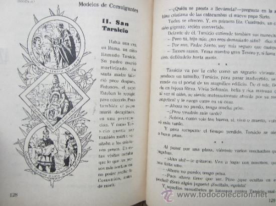 Libros de segunda mano: mi primera comunion - libro escolar de catequesis 1952 , numerado - francisco armentia - Foto 12