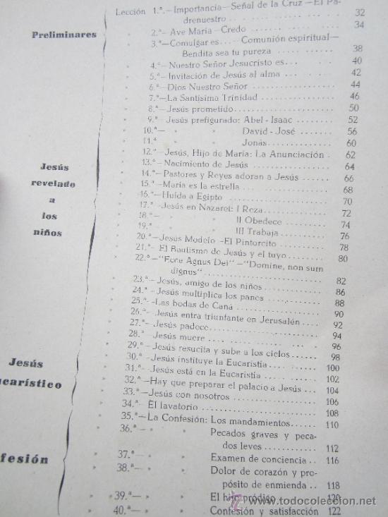 Libros de segunda mano: mi primera comunion - libro escolar de catequesis 1952 , numerado - francisco armentia - Foto 16