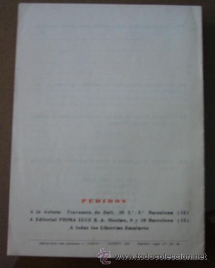 Libros de segunda mano: CUADERNO DE EJERCICIOS PR&Aacute;CTICOS GRAMATICA - ED. PRIMA LUCE S.A. - A ESTRENAR - A&Ntilde;O 66 - 15 PAGS - Foto 3