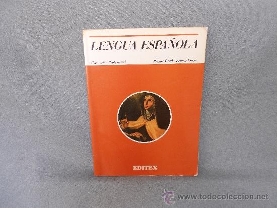 Libros de segunda mano: LENGUA ESPA&Ntilde;OLA. EDITEX. 1&ordm; GRADO. - Foto 1