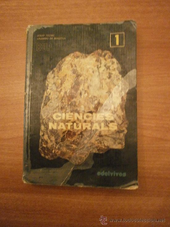 Libros de segunda mano: LIBRO CIENCIES NATURALS - 1&ordm; BUP -EDELVIVES
