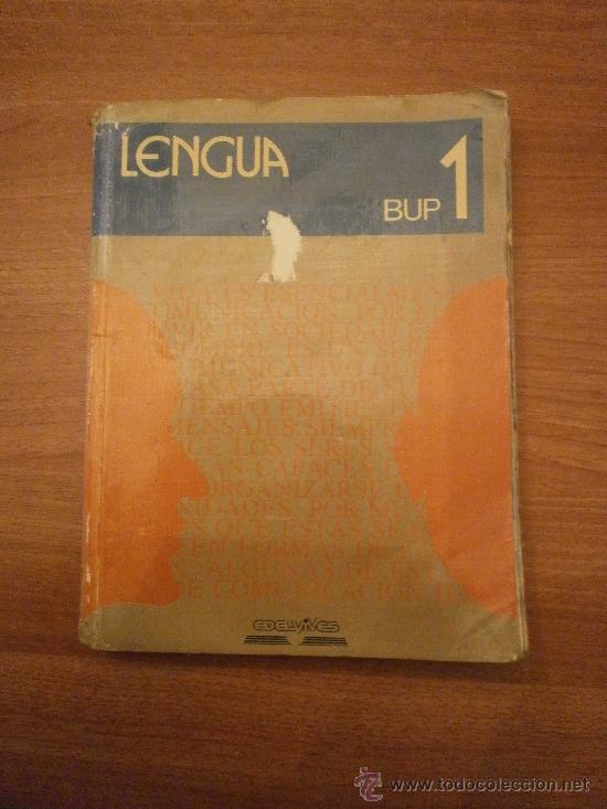 Libros de segunda mano: LIBRO DE LENGUA 1&ordm; BUP -  EDELVIVES - - Foto 1