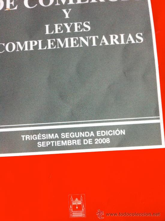 Libros de segunda mano: C&Oacute;DIGO DE COMERCIO Y LEYES COMPLEMENTARIAS. M. LUISA APARICIO GONZ&Aacute;LEZ - Foto 3