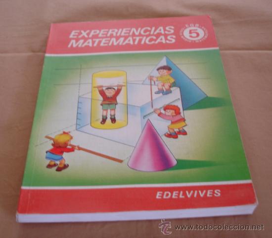 Libros de segunda mano: EXPERIENCIAS MATEMATICAS, CICLO MEDIO E.G.B. - EDELVIVES. - Foto 1