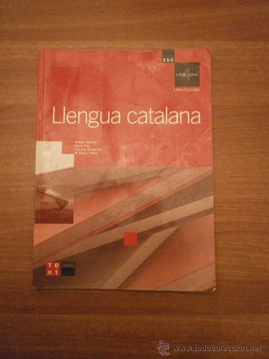 Libros de segunda mano: LLENGUA CATALNA  1&ordm;  CREDIT COMU -4LLLIBRE  DE ACTIVITATS - Foto 1