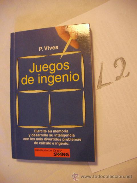 Libros de segunda mano: JUEGOS DE INGENIO - VIVES - Foto 1