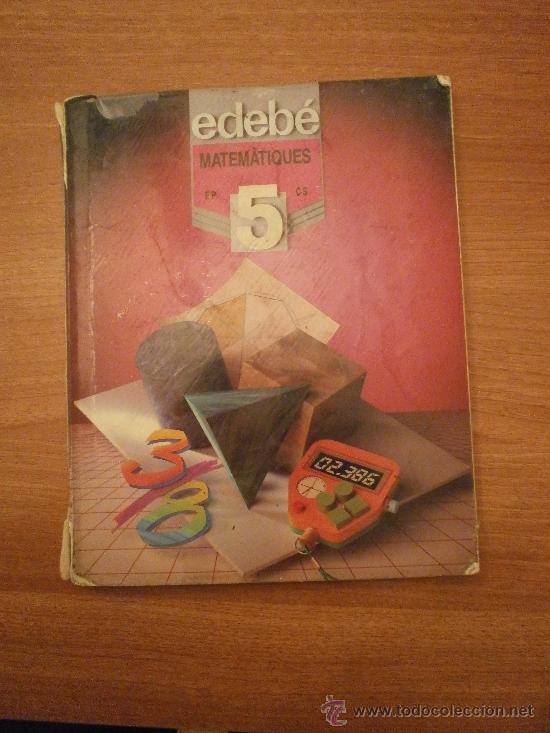 Libros de segunda mano: MATEMATICAS  5&ordm; EP, CS - EDEBE - Foto 1
