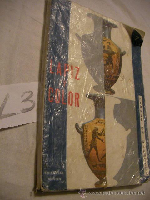 Libros de segunda mano: ANTIGUO LIBRO DE TEXTO LAP&Igrave;Z Y COLOR - EDITORIAL MI&Ntilde;ON - Foto 1