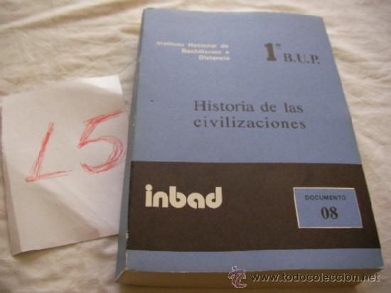 Libros de segunda mano: ANTIGUO LIBRO DE TEXTO HISTORIA DE LAS CIVILIZACIONES - Foto 1