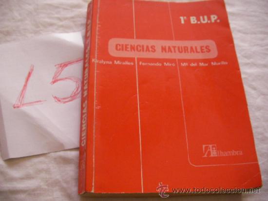 Libri di seconda mano: ANTIGUO LIBRO DE TEXTO CIENCIAS NATURALES - ENVIO GRATIS A ESPA&Ntilde;A