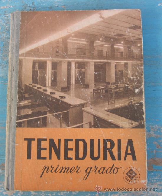 Libros de segunda mano: ANTIGUO LIBRO - TENEDURIA - PRIMER GRADO - EDELVIVES - 1969 - Foto 1