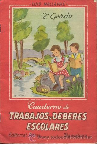 Libros de segunda mano: CUADERNO DE TRABAJOS Y DEBERES ESCOLARES (2&ordm; Grado. Editorial Roma) - Foto 1