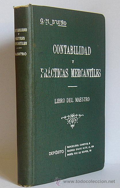 Libros de segunda mano: CONTABILIDAD Y PRACTICAS MERCANTILES - LIBRO DEL MAESTRO -  G. M. BRU&Ntilde;O - Foto 2
