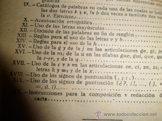 Libros de segunda mano: PARA APRENDER PR&Aacute;CTICAMENTE LA ORTOGRAF&Iacute;A DE LA LENGUA ESPA&Ntilde;OLA (1947) - Foto 4