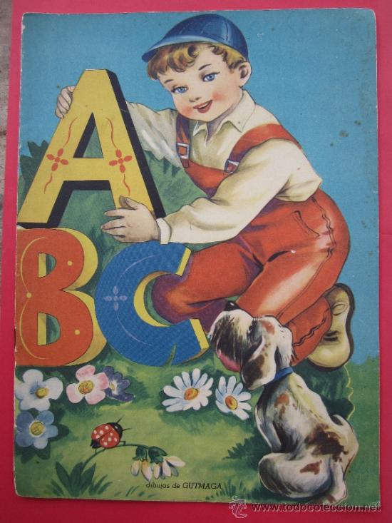 Libros de segunda mano: A B C , libro escolar del abecedario - editorial FHER 1960 , ABC - Foto 1