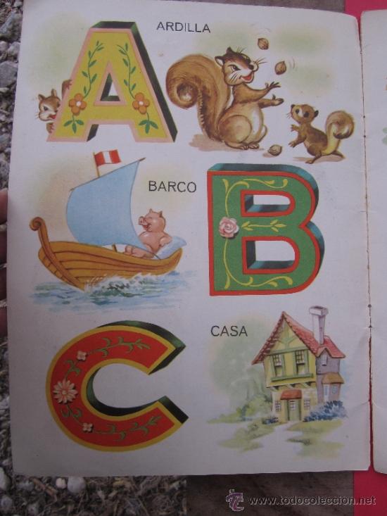Libros de segunda mano: A B C , libro escolar del abecedario - editorial FHER 1960 , ABC - Foto 2