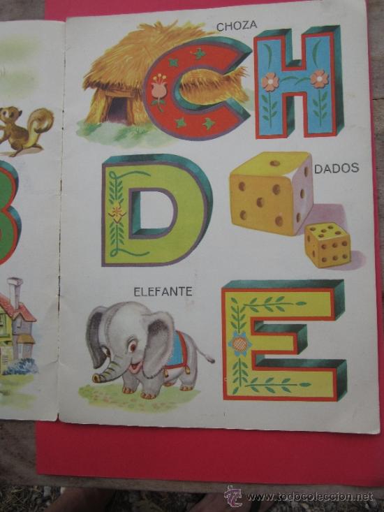 Libros de segunda mano: A B C , libro escolar del abecedario - editorial FHER 1960 , ABC - Foto 3