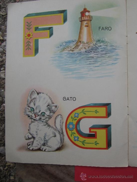 Libros de segunda mano: A B C , libro escolar del abecedario - editorial FHER 1960 , ABC - Foto 4