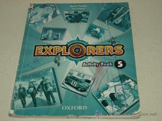 Libros de segunda mano: LIBROS DE INGLES. OXFORD. EXPLORERS 5. CLASS BOOK, ACTIVITY BOOK. USADOS Y COMPLETADOS. - Foto 2