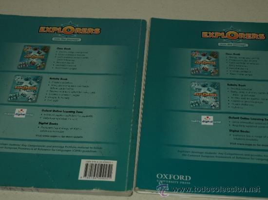 Libros de segunda mano: LIBROS DE INGLES. OXFORD. EXPLORERS 5. CLASS BOOK, ACTIVITY BOOK. USADOS Y COMPLETADOS. - Foto 5