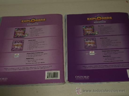 Libros de segunda mano: LIBROS DE INGLES. OXFORD. EXPLORERS 4. CLASS BOOK, ACTIVITY BOOK. USADOS Y COMPLETADOS. - Foto 6