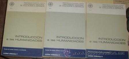 Libros de segunda mano: Introducci&oacute;n a las Humanidades, cursos de acceso directo a la UNED - Foto 1