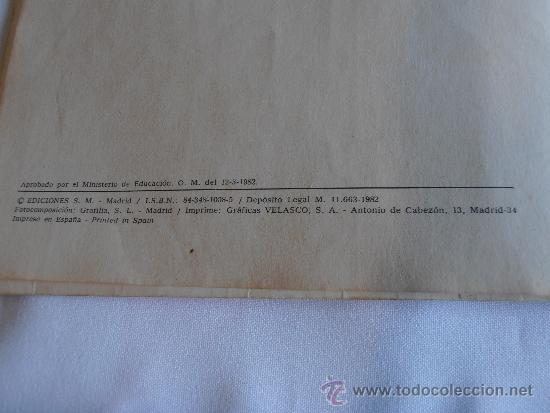 Libros de segunda mano: LAS MATEMATICAS 2, CICLO INICIAL E.G.B, SM EDICIONES - Foto 3