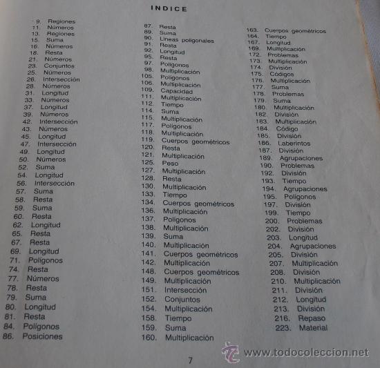 Libros de segunda mano: LAS MATEMATICAS 2, CICLO INICIAL E.G.B, SM EDICIONES - Foto 4