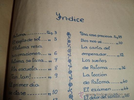 Libros de segunda mano: PALOMA. MANUSCRITO DEL P&Aacute;RVULO. (1955) - Foto 2