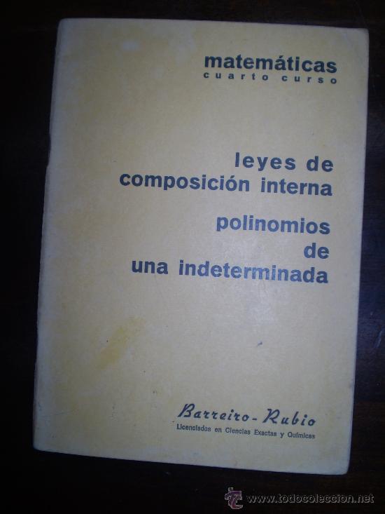 Libros de segunda mano: MATEMATICAS CUARTO CURSO 1972 - Foto 1