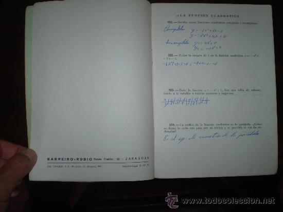 Libros de segunda mano: MATEMATICAS CUARTO CURSO 1972 - Foto 3