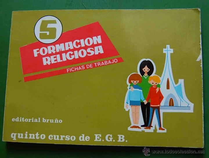 Libros de segunda mano: Formacion religiosa. Libro de consulta. 5&ordm; curso de E.G.B.. Editorial Bru&ntilde;o - Foto 1