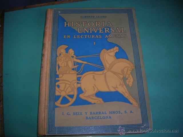 Libros de segunda mano: Libro Historia Universa por Alberto Llano - Foto 1