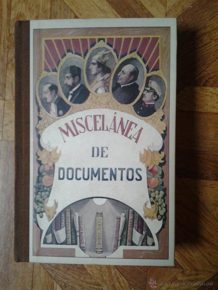 Libros de segunda mano: MISCEL&Aacute;NEA GENERAL DE DOCUMENTOS - Foto 1