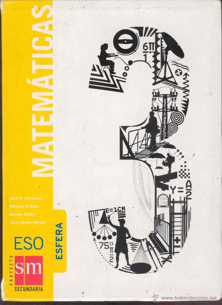 Libros de segunda mano: MATEMATICAS 3&ordm; ESO SECUNDARIA - SM 2010 - Foto 1