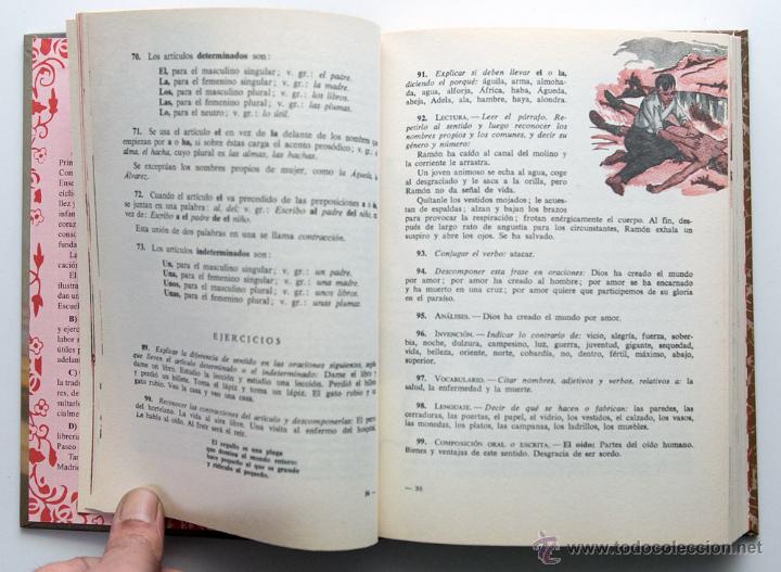 Libros de segunda mano: EDITORIAL LUIS VIVES GRAMATICA. SEGUNDO GRADO. FACS&Iacute;MIL DE LA EDICI&Oacute;N DE 1947 NUEVO - Foto 2