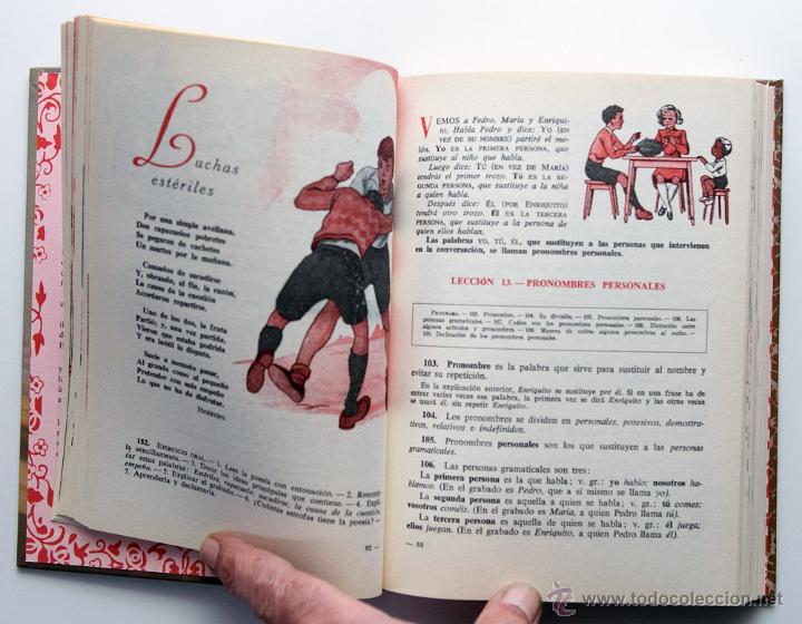 Libros de segunda mano: EDITORIAL LUIS VIVES GRAMATICA. SEGUNDO GRADO. FACS&Iacute;MIL DE LA EDICI&Oacute;N DE 1947 NUEVO - Foto 4