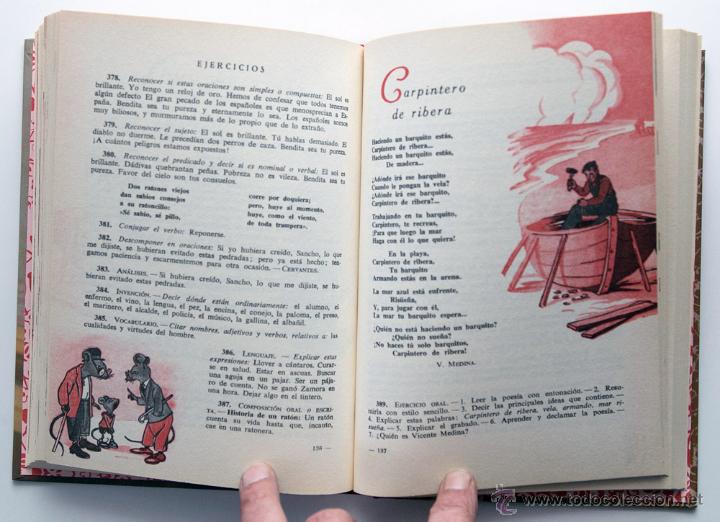Libros de segunda mano: EDITORIAL LUIS VIVES GRAMATICA. SEGUNDO GRADO. FACS&Iacute;MIL DE LA EDICI&Oacute;N DE 1947 NUEVO - Foto 5