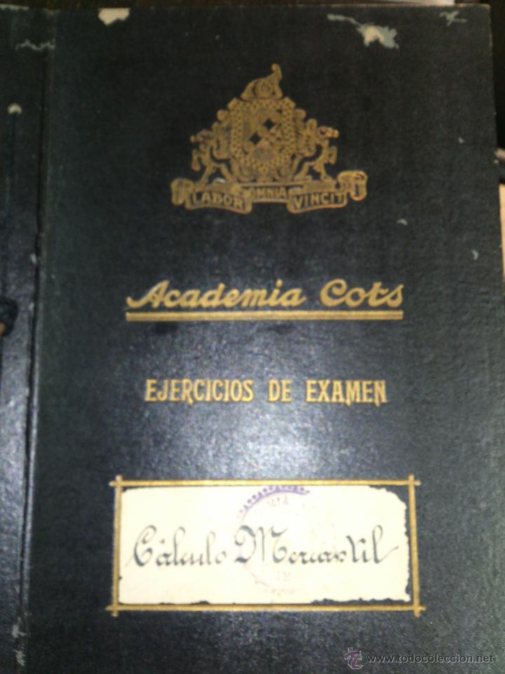 Libros de segunda mano: LOTE DE 2 CUADERNOS  DE EX&Aacute;MENES - Foto 5