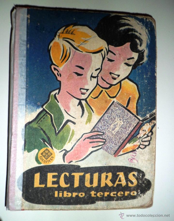 Libros de segunda mano: LECTURAS. LIBRO TERCERO. EDELVIVES. (1965) - Foto 1