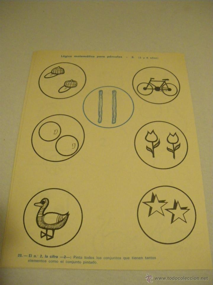 Libros de segunda mano: L&oacute;gica matem&aacute;tica para p&aacute;rvulos. M&ordf; Isabel Alvarez. 1980 - Foto 5